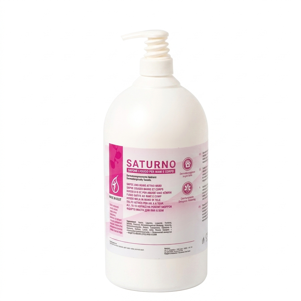 Sapone Liquido Bianco Perlato - Saturno