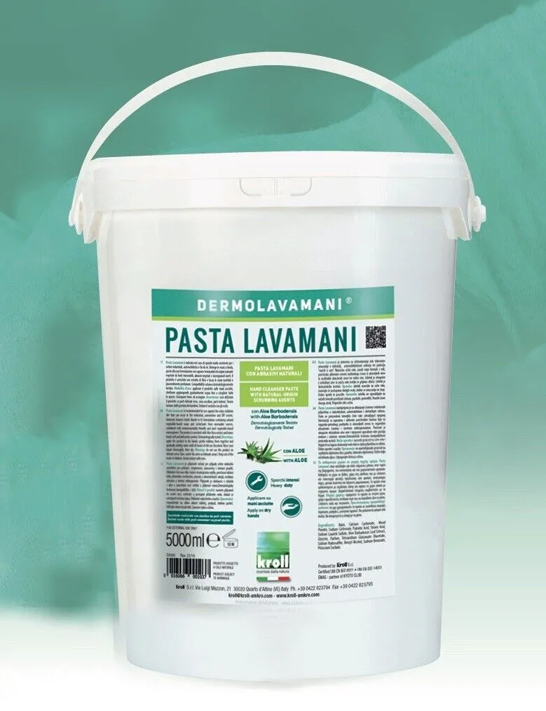 Pasta Lavamani con Abrasivi Naturali Kroll